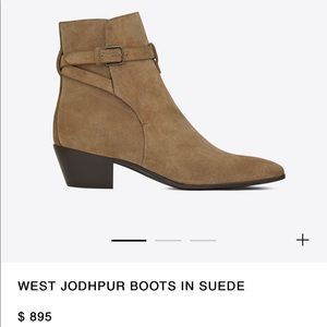 Saint Laurent West Jodhpur Boots